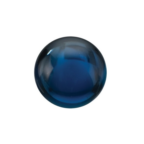 Zafír modrý okrúhly 2,25 mm 0,08ct Kabošon ZFRKASP-2,25