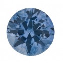 Zafír modrý okrúhly 3 mm, B, Diamantový