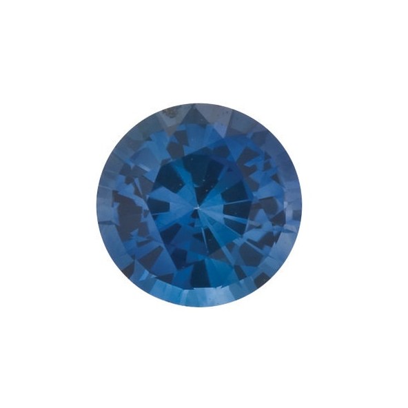 Zafír modrý okrúhly 5,5 mm 0,8ct Diamantový ZFRDAACE-5,5