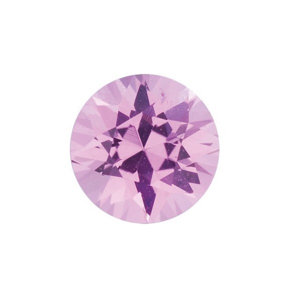 Zafír ružový okrúhly 2 mm 0,038ct Diamantový ZFRDARO-2