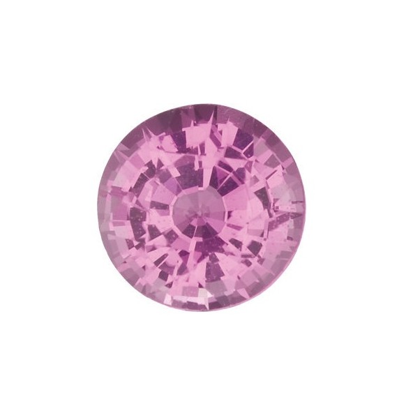Zafír ružový okrúhly 4 mm 0,35ct Fazetovaný ZFRFAARO-4