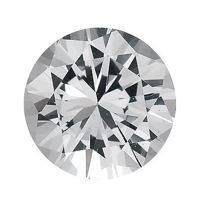 Zafír biely okrúhly 3 mm 0,13ct Diamantový ZFRDAAC-3