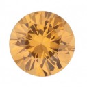 Zafír žltý okrúhly 4 mm, AAA, Diamantový