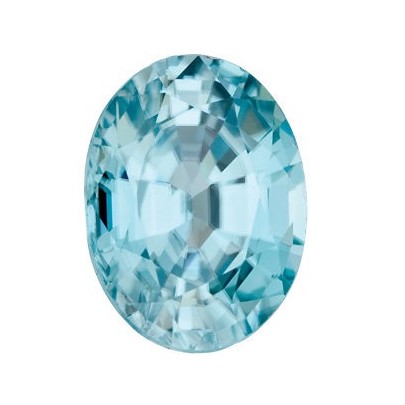 Zirkon blue ovál 7 x 5 mm 1,28ct Fazetovaný ZCOFAAAQ-7