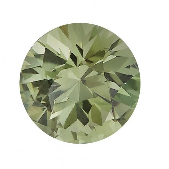Zafír zelený okrúhly 2,75 mm 0,14ct Fazetovaný ZFRFAAGR-2,75