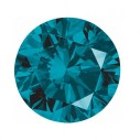 Prírodný diamant teal modrý okrúhly briliant 1 mm 0,005ct