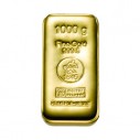 Investičná zlatá tehla 1000 g liata Heimerle+Meule