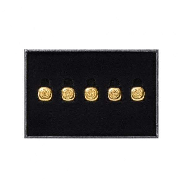 Investičná zlatá tehla 5x10 g liata set Heimerle+Meule 81016716