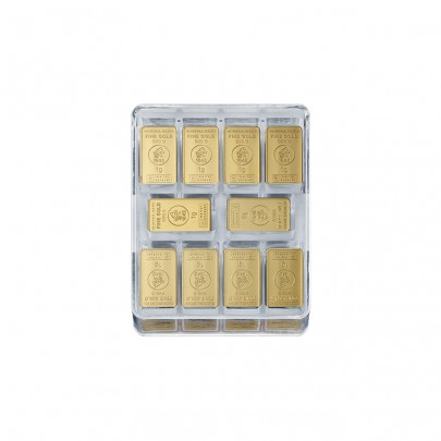 Investicna zlata tehla 250x1 g UnityBox Heimerle+Meule 81016767