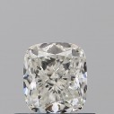 Prírodný diamant cushion, SI1, I, 0,5ct, GIA