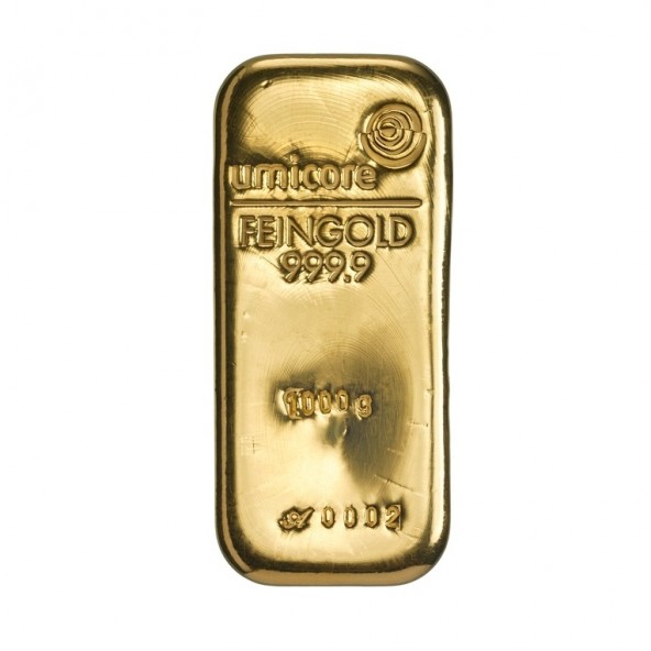 Investičná zlatá tehla 1000 g  Umicore 60010