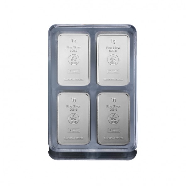 Investicna strieborna tehla 100x1 g UnityBox Heimerle+Meule 81020726