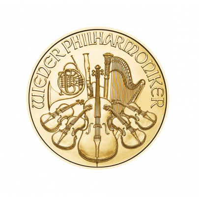 Zlatá  minca Wiener Philharmoniker 1 OZ 2023 Kosice 2