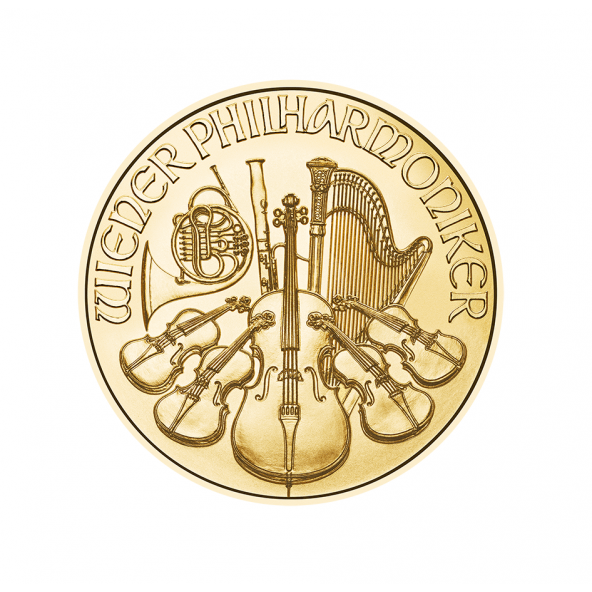 Zlatá  minca Wiener Philharmoniker 1 OZ 2023 Kosice