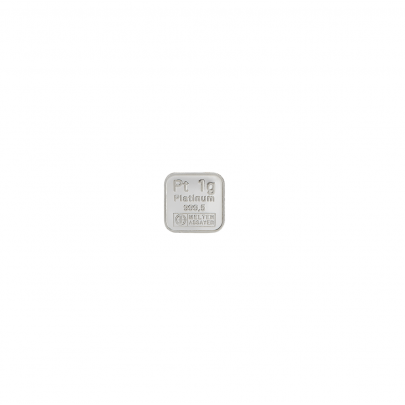 Investičná platinová tehla 1 g razená Argor Heraeus 80251 (2) 2