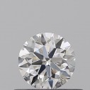 Prírodný diamant okrúhly briliant, SI1, D, 0,38ct, GIA