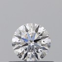 Prírodný diamant okrúhly briliant, SI1, D, 0,4ct, GIA