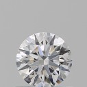 Prírodný diamant okrúhly briliant, SI1, D, 0,5ct, GIA