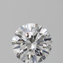 Prírodný diamant okrúhly briliant, SI1, F, 0,5ct, GIA