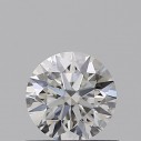 Prírodný diamant okrúhly briliant, SI1, F, 0,5ct, GIA