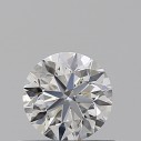 Prírodný diamant okrúhly briliant, SI1, G, 0,5ct, GIA