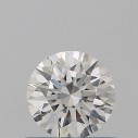 Prírodný diamant okrúhly briliant, SI1, G, 0,5ct, GIA