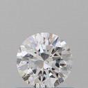 Prírodný diamant okrúhly briliant, SI2, D, 0,5ct, GIA