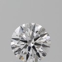 Prírodný diamant okrúhly briliant, SI2, D, 0,5ct, GIA