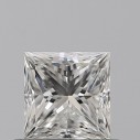 Prírodný diamant princess, VS1, F, 0,5ct, GIA