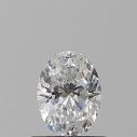 Prírodný diamant oval, VS2, D, 0,5ct, GIA