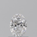 Prírodný diamant oval, VS2, D, 0,5ct, GIA
