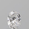 Prírodný diamant oval, SI1, D, 0,5ct, GIA