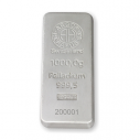 Investičná palladium tehla 1000 g razená Argor Heraeus