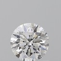 Prírodný diamant okrúhly briliant, VS1, F, 0,5ct, GIA