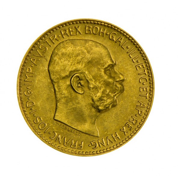 Investičná zlatá minca 6,1 g 20 Corona Rakúsko