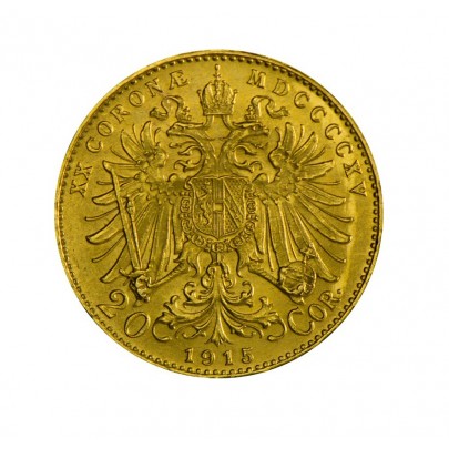 Investičná zlatá minca 6,1 g 20 Corona Rakúsko 2