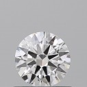 Prírodný diamant okrúhly briliant, VS1, F, 0,5ct, GIA