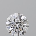 Prírodný diamant okrúhly briliant, VS2, D, 0,5ct, GIA