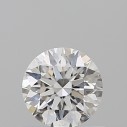 Prírodný diamant okrúhly briliant, VS2, F, 0,5ct, GIA