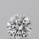 Prírodný diamant okrúhly briliant, VS2, G, 0,5ct, GIA