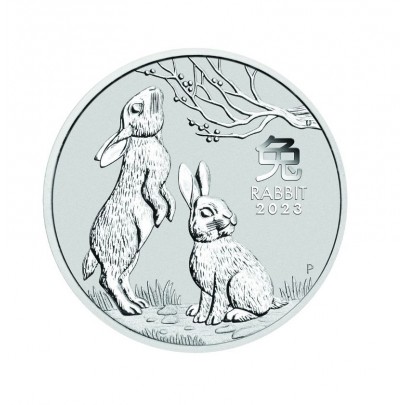 Investičná strieborná minca 1 oz 1 AUD Rabbit 2023 02202311