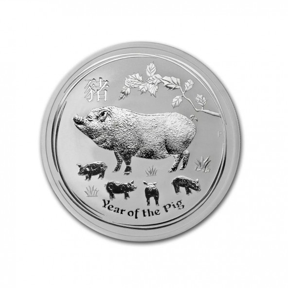 Investičná strieborná minca 1 oz 1 AUD Pig 2019 02201911