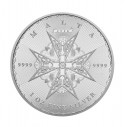Investičná strieborná minca 1 oz 5 Eur Maltese Cross
