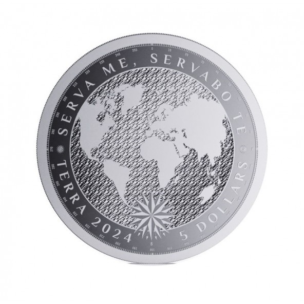 Investičná strieborná minca 1 oz 5 Dollars Terra 74202411
