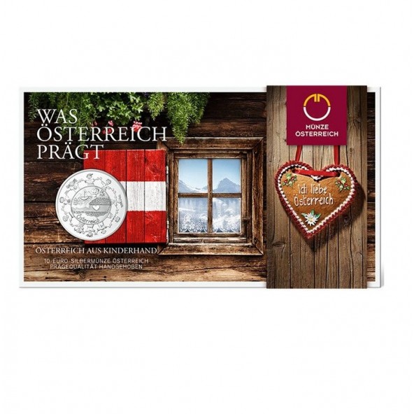 Investičná strieborná minca 16 g 10 Euro Austria 01200324