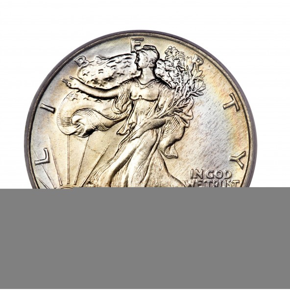 Investičná strieborná minca 11,25 g Half dollar Walking Liberty AG000002