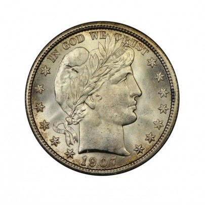 Investičná strieborná minca 11,25 g Half dollar Barber AG000003