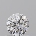Prírodný diamant okrúhly briliant, SI1, D, 0,5ct, GIA
