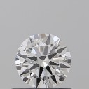 Prírodný diamant okrúhly briliant, SI1, D, 0,5ct, GIA
