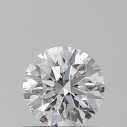 Prírodný diamant okrúhly briliant, SI1, D, 0,5ct, GIA